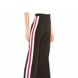 LOVERS AND FRIENDS Forte Striped Pant in Black